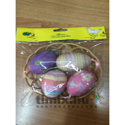 Húsvéti dekor 4 tojásos